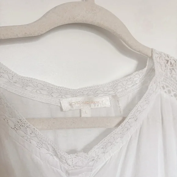 LoveShackFancy Beth Dress Lace Maxi - Picture 3 of 6